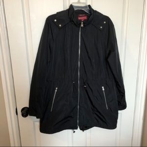 TODAY ONLY SALE! Black rain jacket